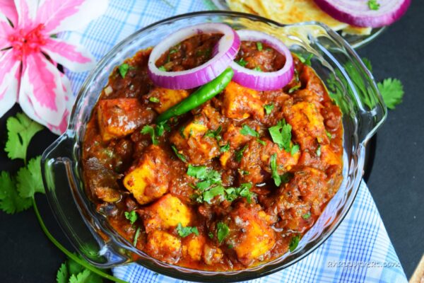 BEST Paneer Recipes - paneer masala.