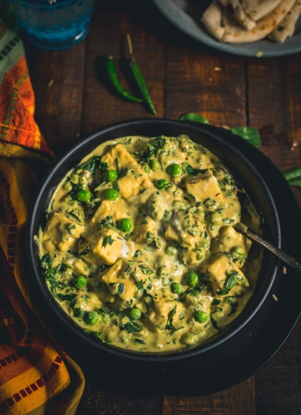 BEST Paneer Recipes - methi malai.