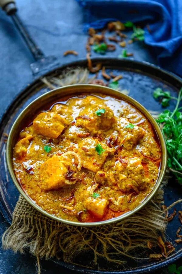 BEST Paneer Recipes - korma.