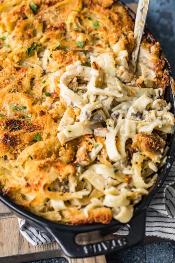 35个最好的吃剩鸡肉食谱- tetrazzini。