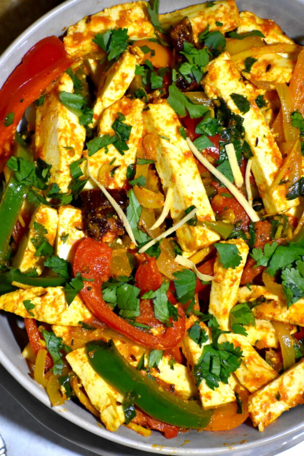 BEST Paneer Recipes - jalfrezi.