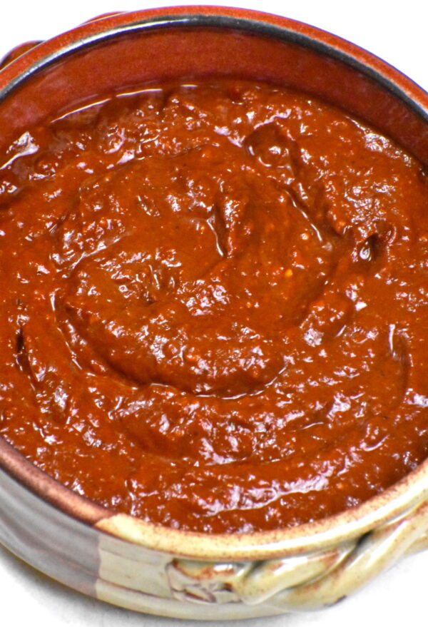 Bowl of harissa.