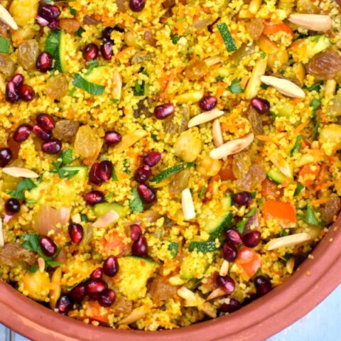 featured image for moroccan couscous post.