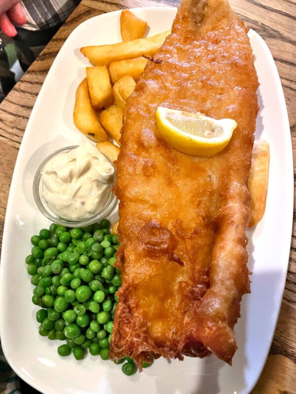 What to Eat in England - fish and chips