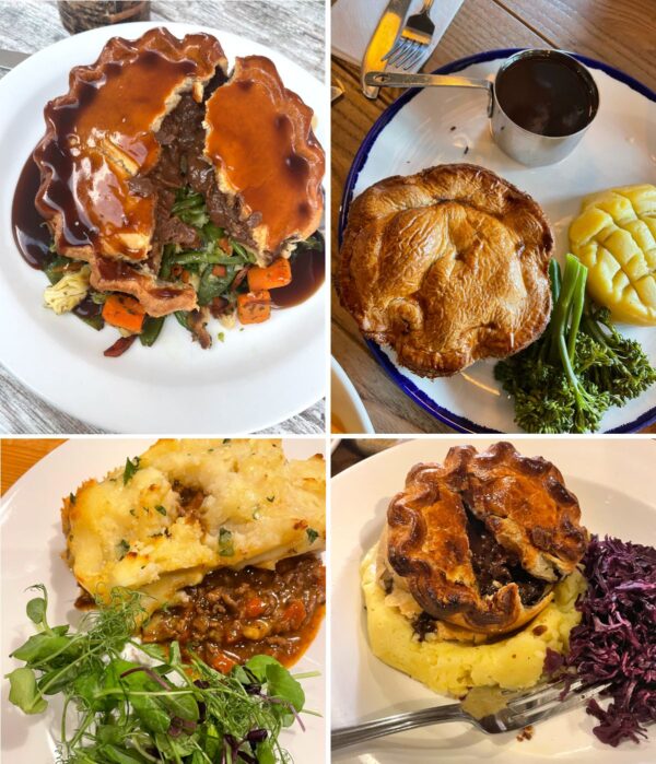 What to Eat in England - meat pies