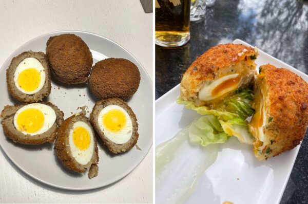 What to Eat in England - scotch eggs