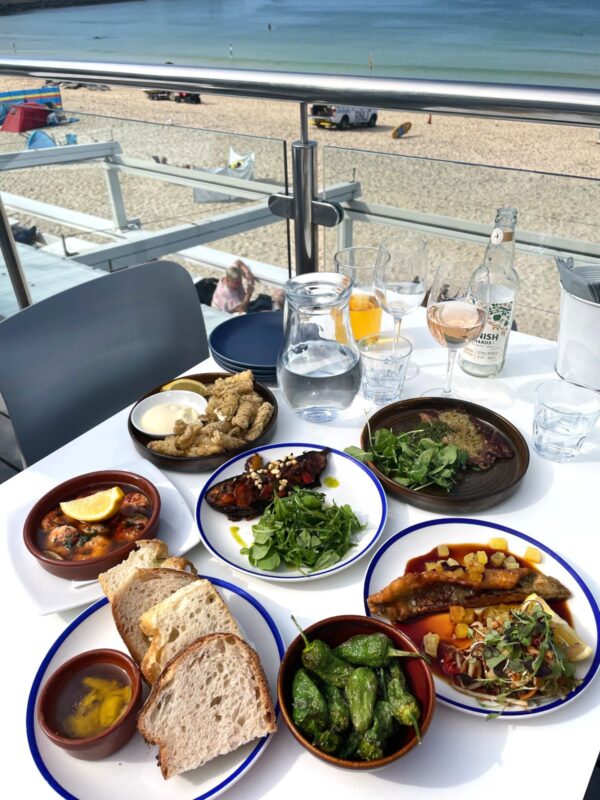 What to Eat in England - spread of several tapas