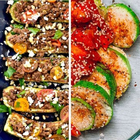 featured image for zucchini appetizers post